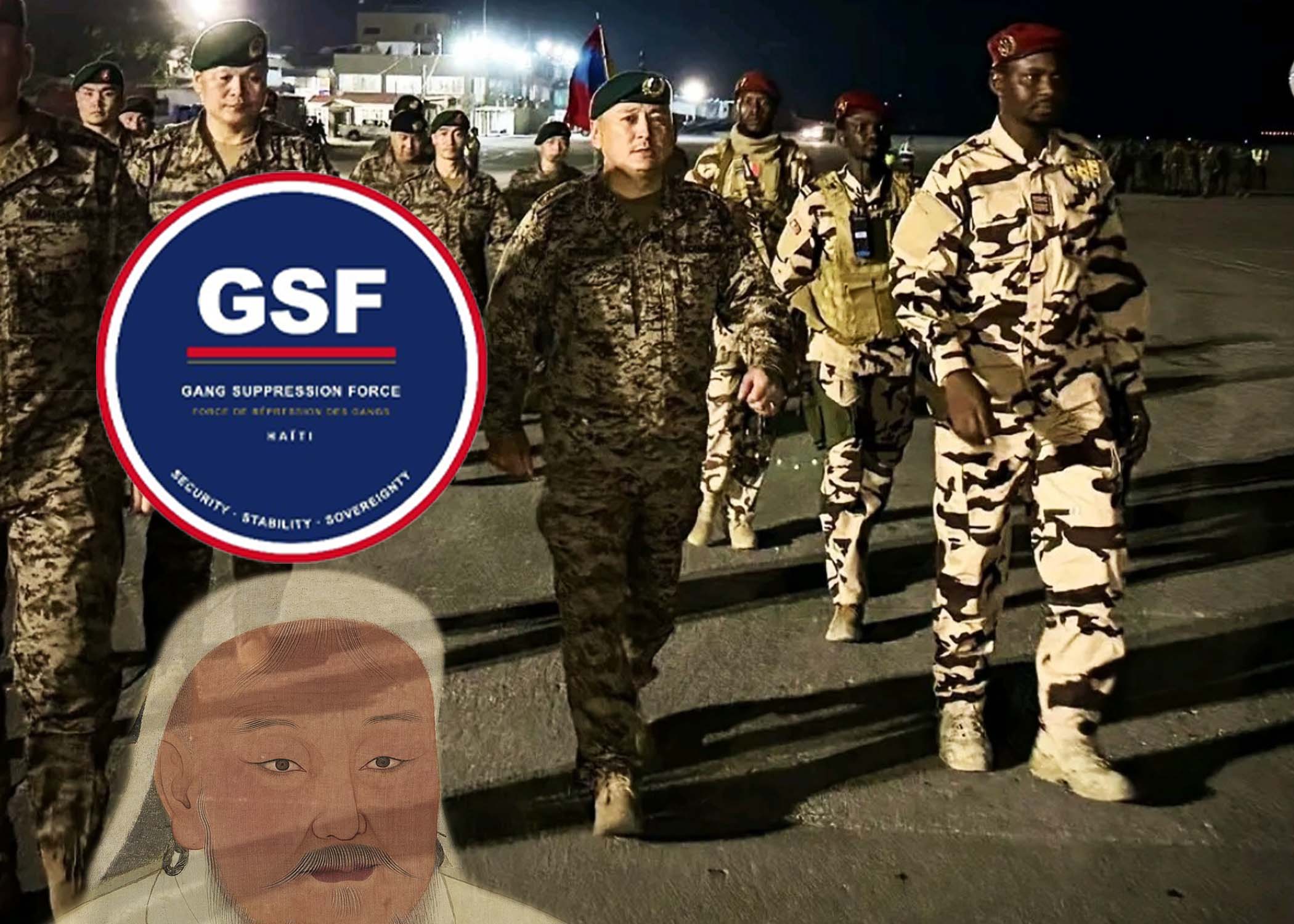 Comandante militar mongol asume el control de la fuerza internacional contra las  pandillas en Haití