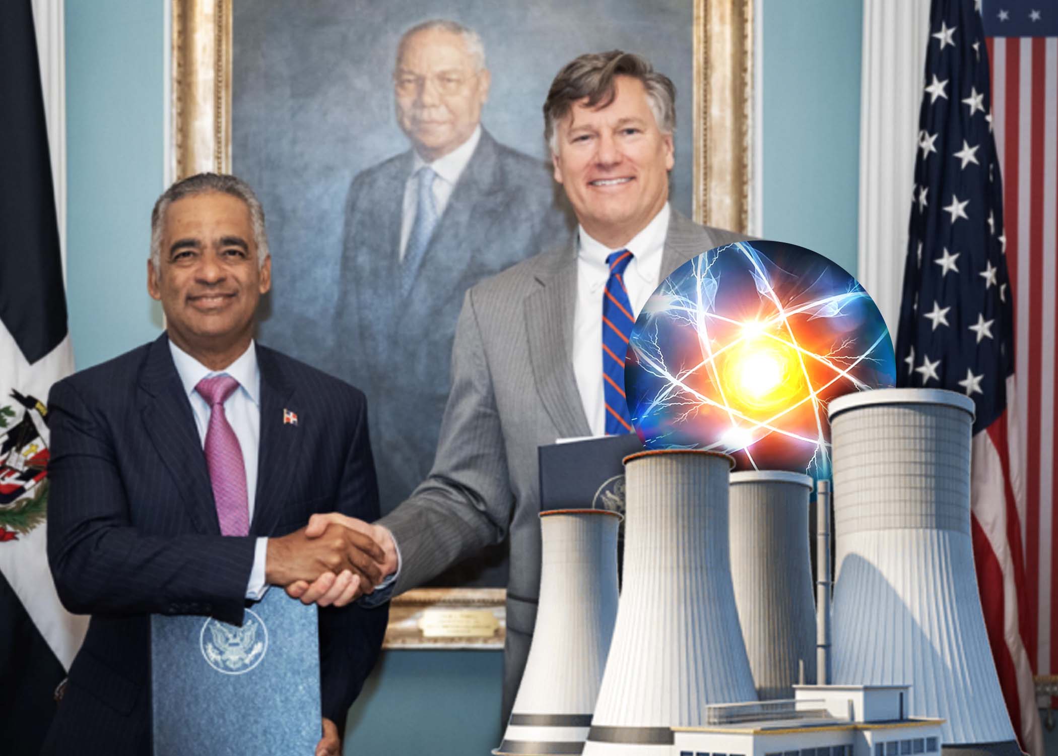 EEUU y RD firman memorando de cooperación en energía nuclear civil