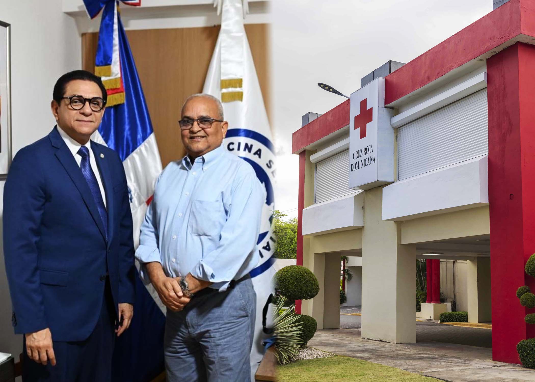 Senador Daniel Rivera reitera apoyo a las edificaciones de la Cruz Roja en Santiago
