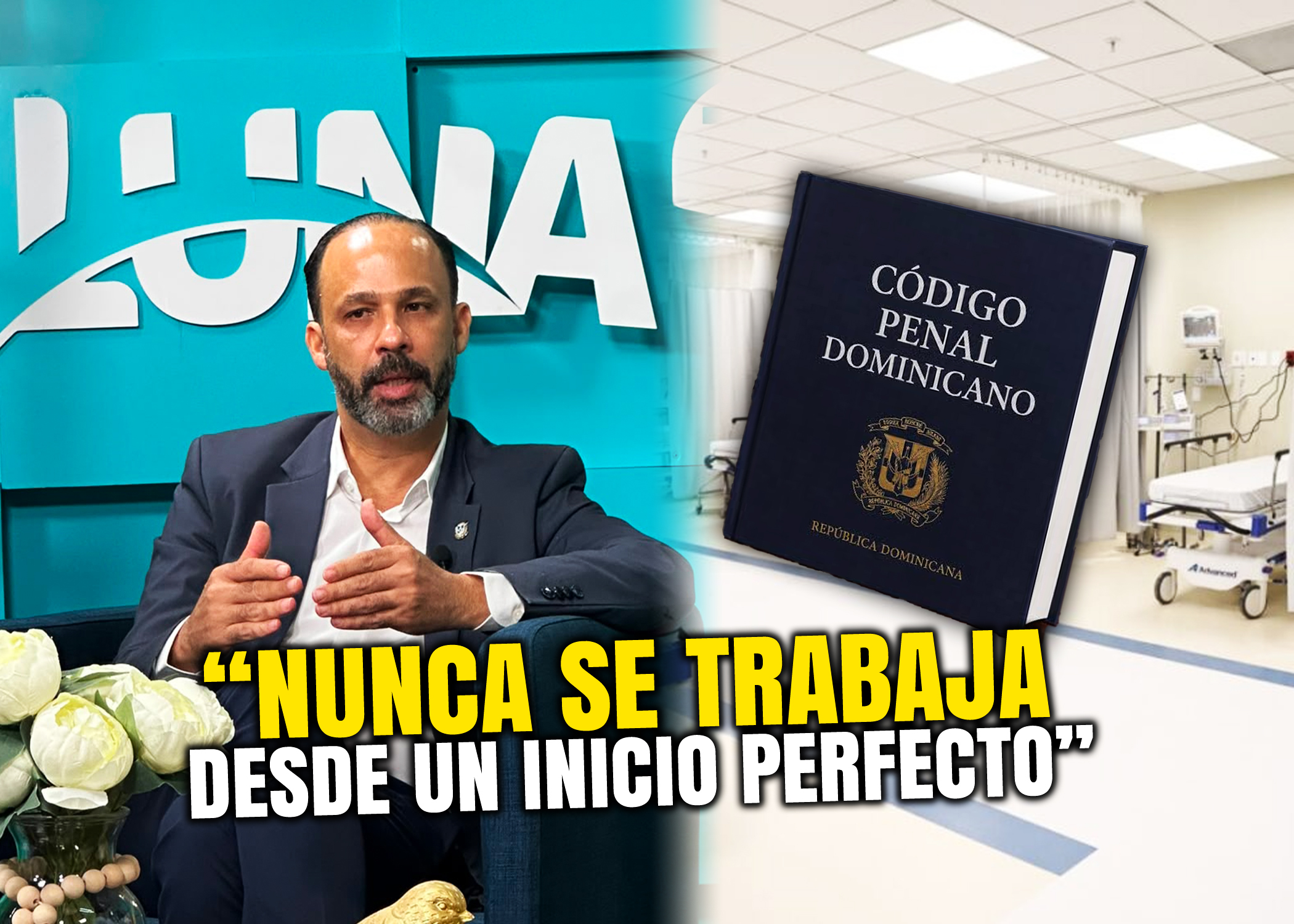 Robinson Santos admite que el Código Penal requiere ajustes y llama a seguir perfeccionándolo