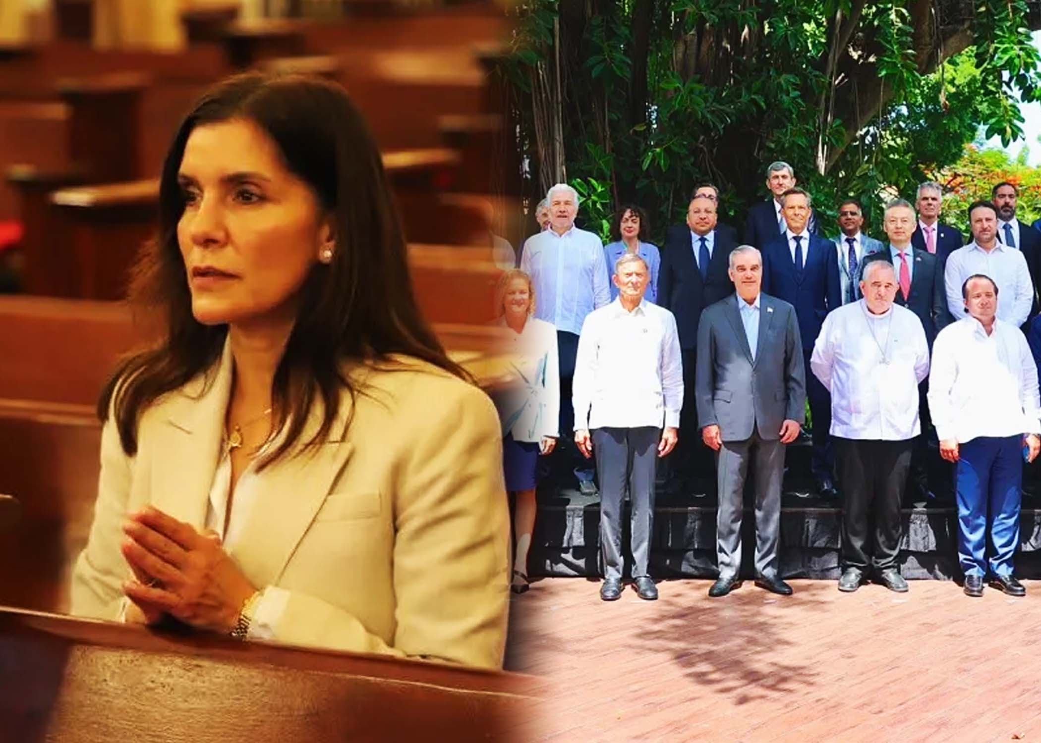 Embajadora Leah Campos se ausenta del almuerzo del Cuerpo diplomático en honor al presidente Abinader