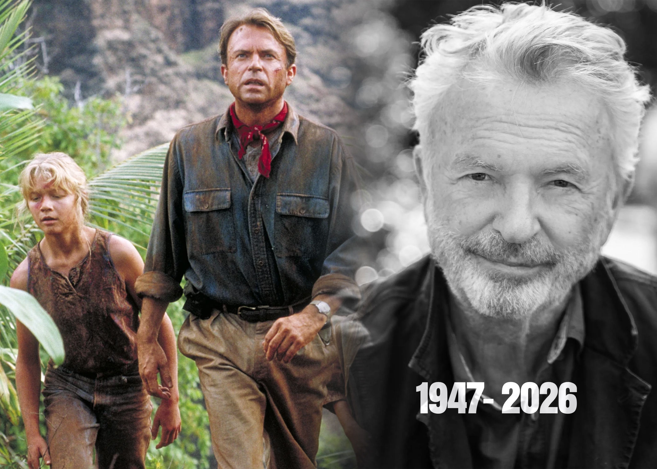 Muere actor de Parque Jurásico Sam Neill a los 78 años de edad