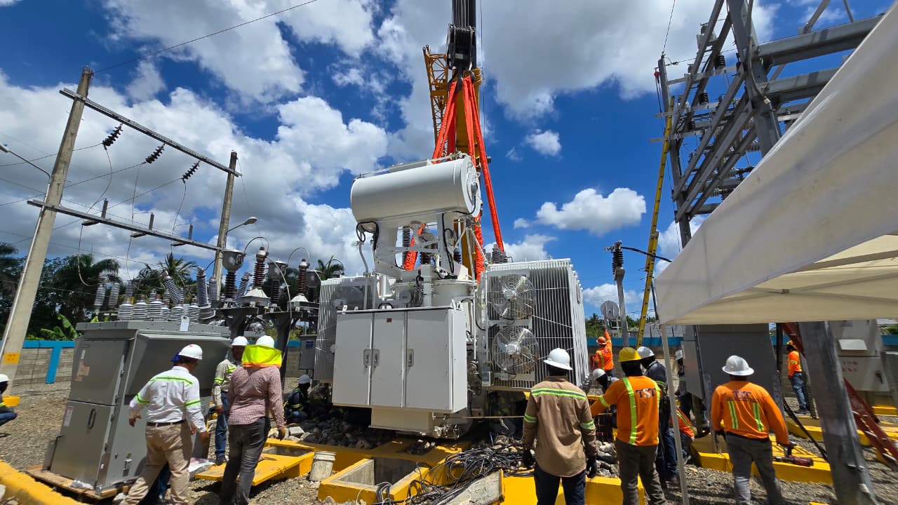 EDENORTE repotencia subestación de Cotuí con inversión de RD$94 millones para fortalecer el servicio eléctrico a más de 36 mil clientes