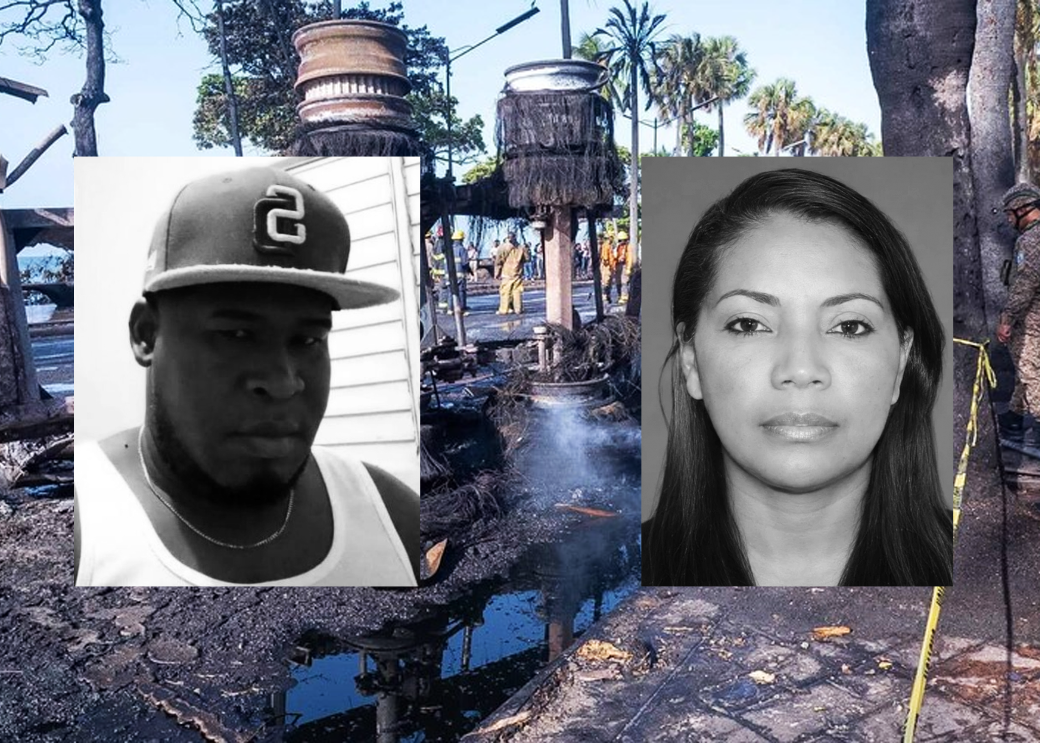 Identifican a los dos fallecidos en explosión de camión en el malecón