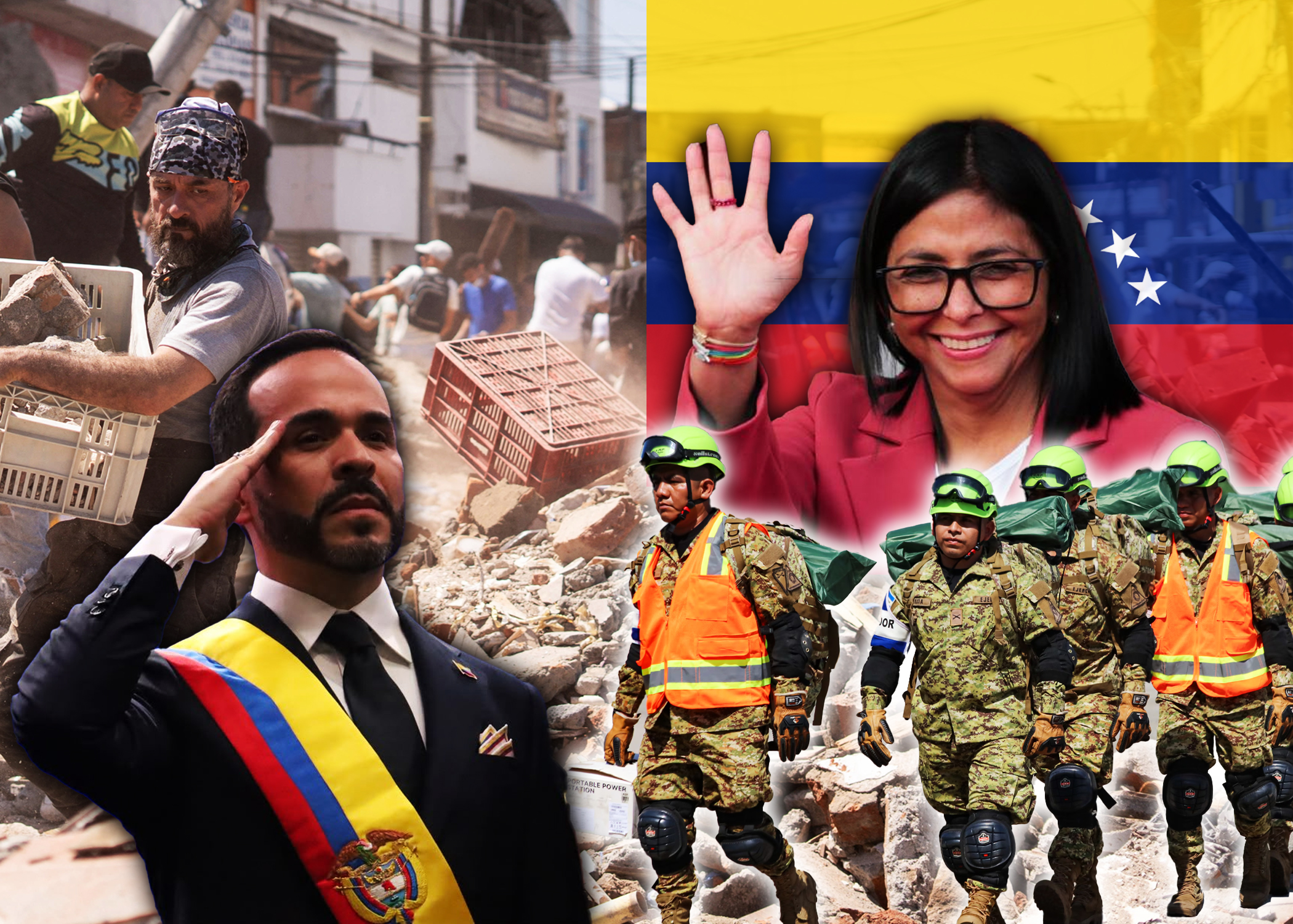 Venezuela ofrece a Colombia el envío de rescatistas y ayuda humanitaria tras el terremoto