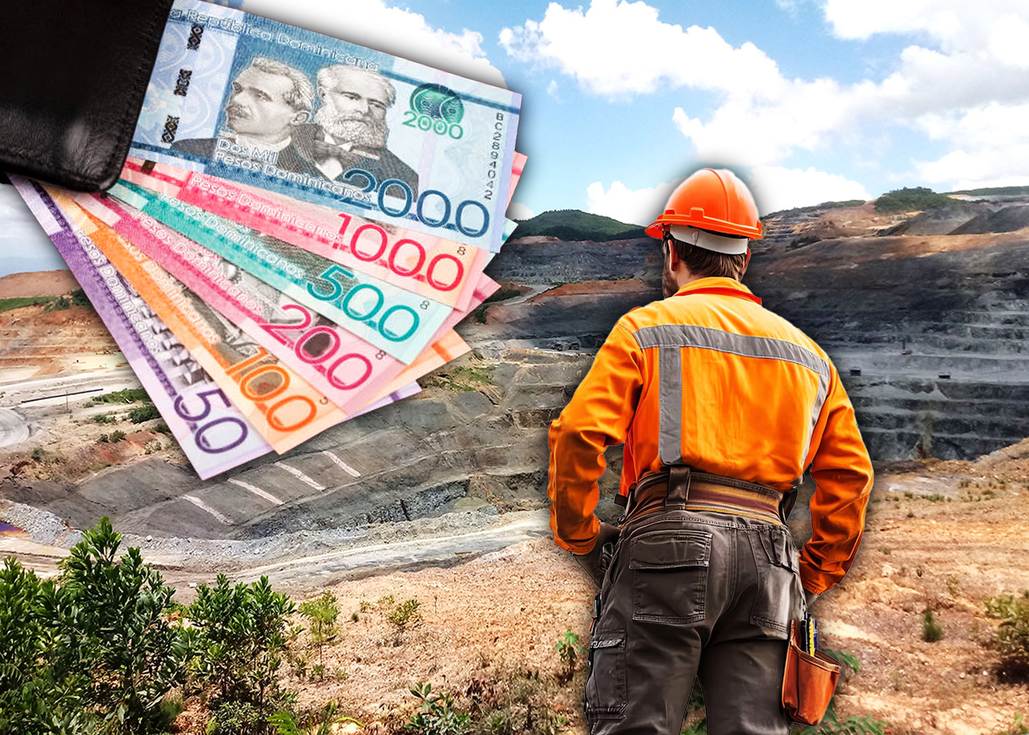 Industria minera lidera con  los salarios más altos de  la República Dominicana