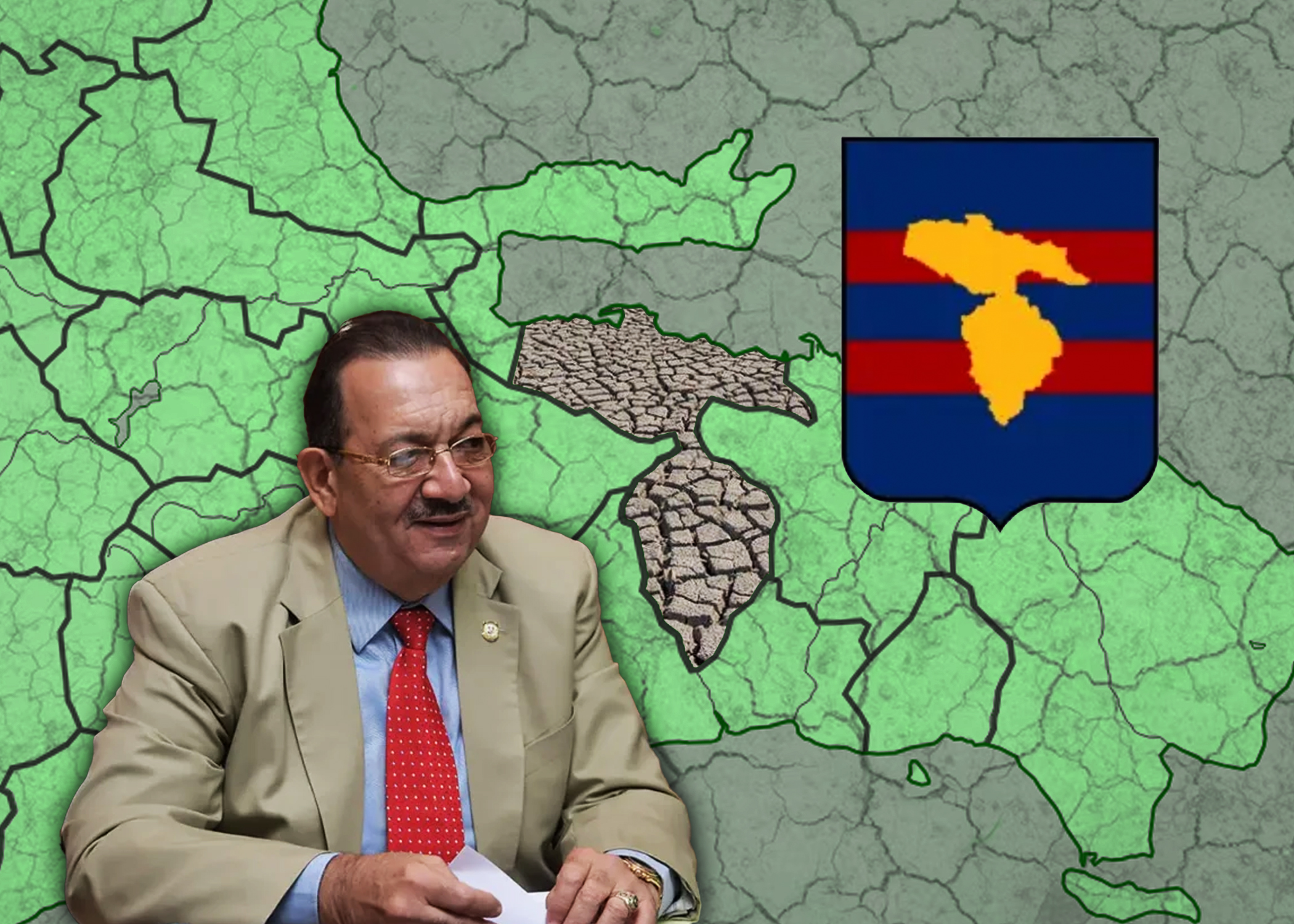 Senador Cristóbal Castillo pide declarar a Hato Mayor en estado de emergencia por fuerte sequía
