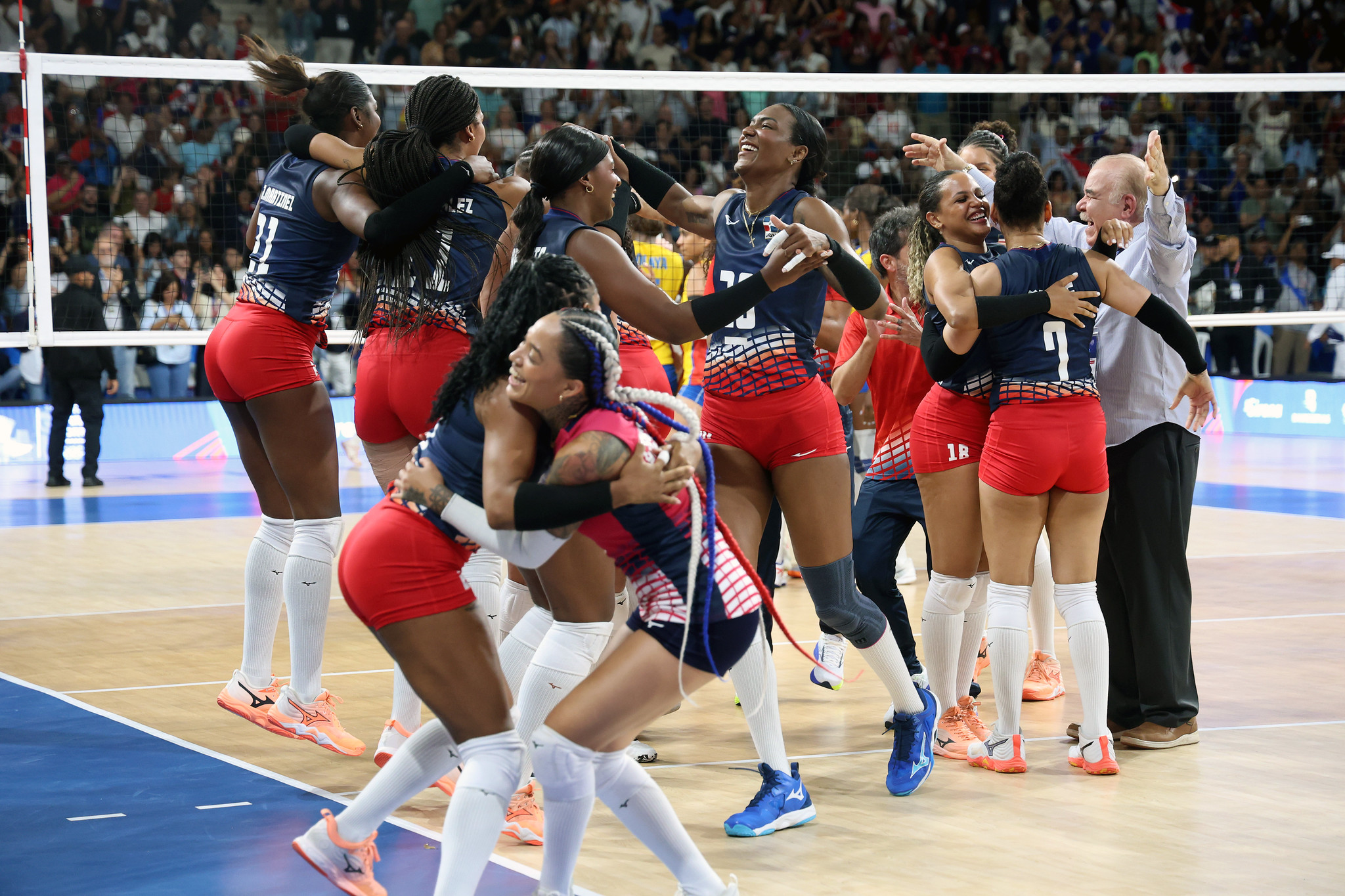 Las reinas del caribe se llevan el oro, su séptimo oro consecutivo y se coronan las campeonas del voleibol femenino