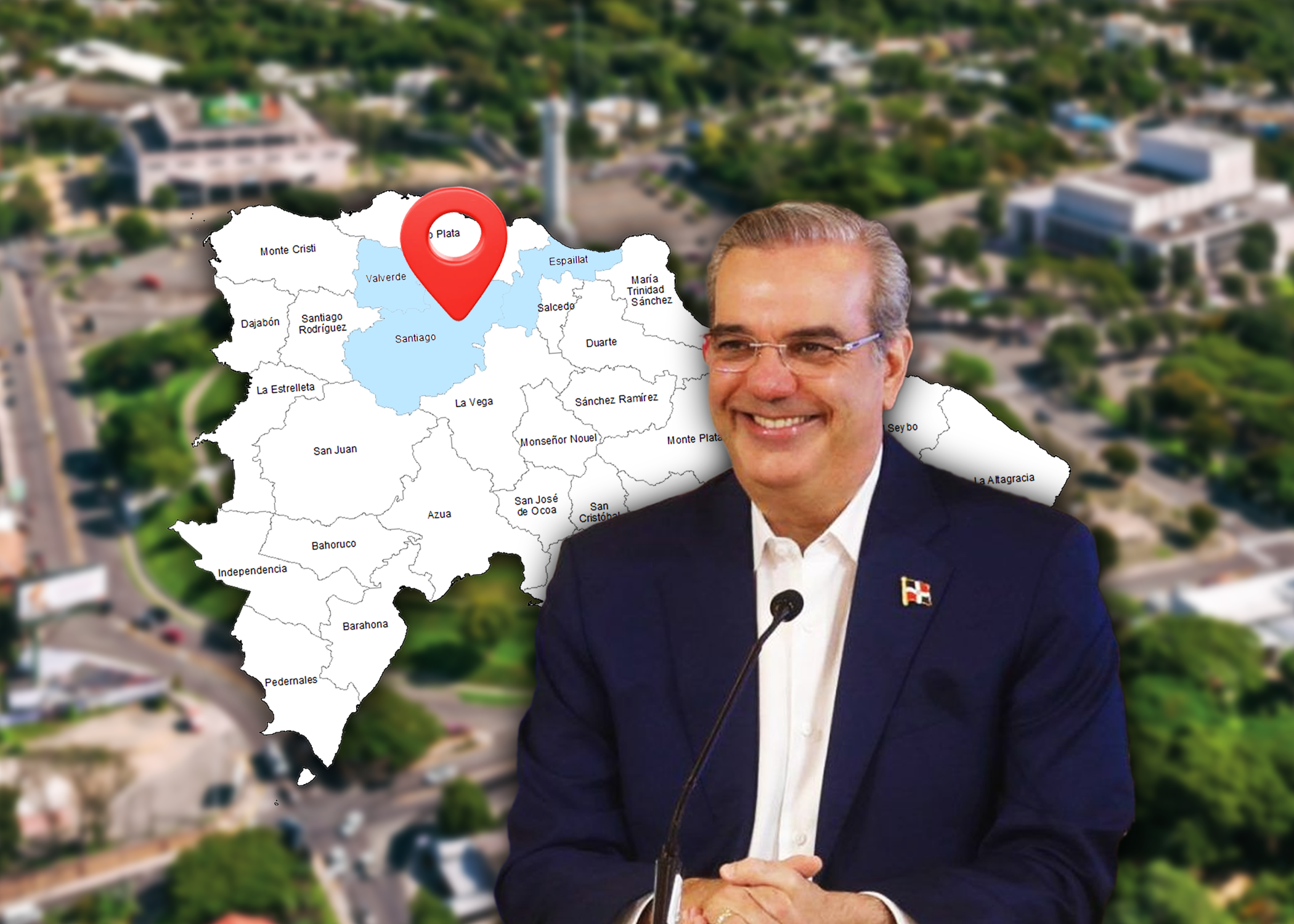 Presidente labora desde hoy en tres provincias región del Cibao