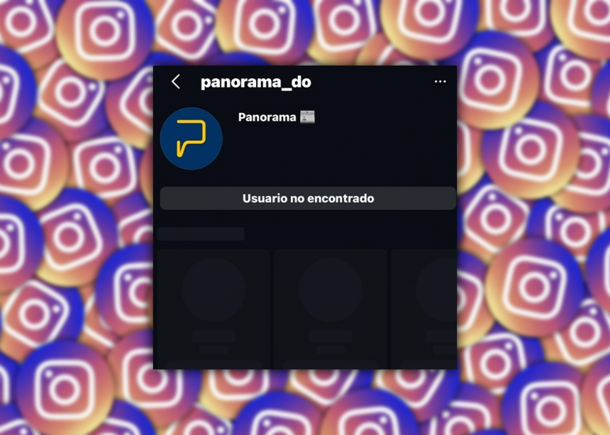 Tumban cuenta de instagram de Panorama y advierten: "no nos van a callar"