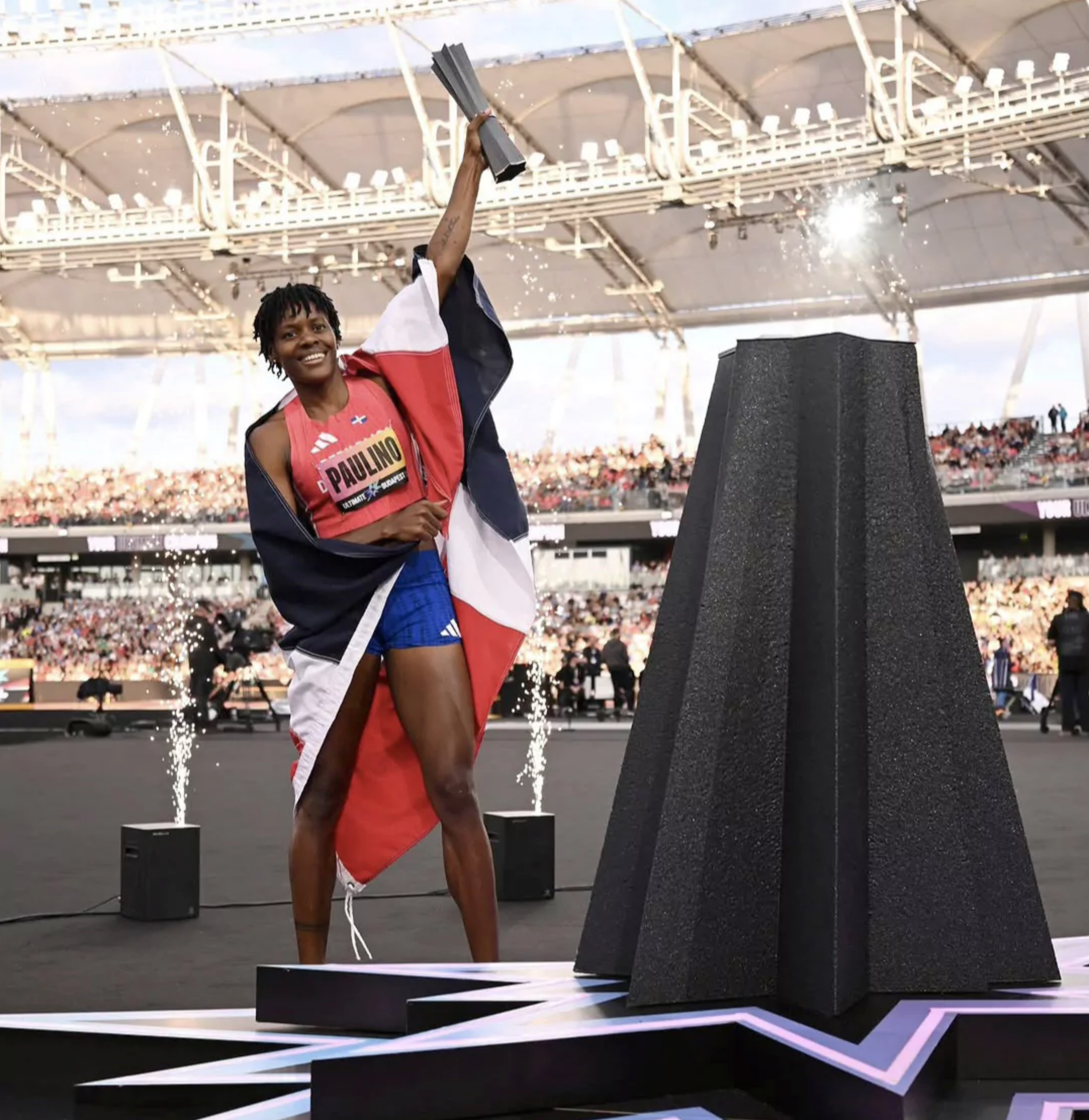 Marileidy Paulino se corona campeona en la final femenina de los 400 metros del Campeonato Mundial de Atletismo Ultimate de Budapest 2026