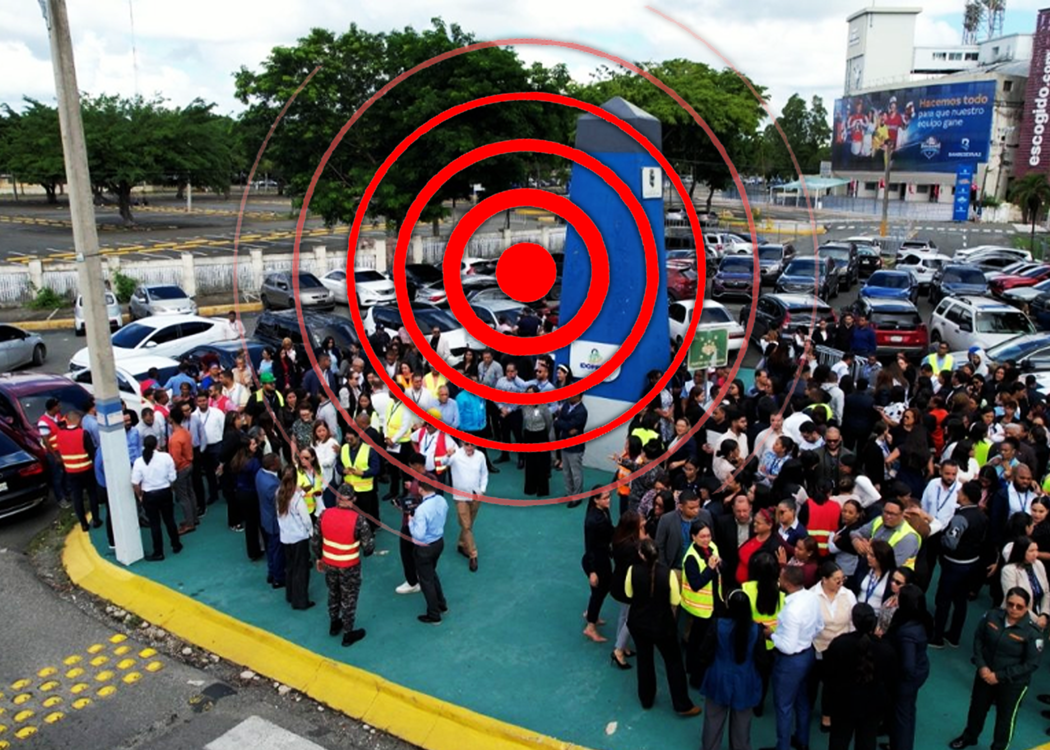Hoy a las 10:00 am se realizará un simulacro nacional de evacuación por terremoto RD