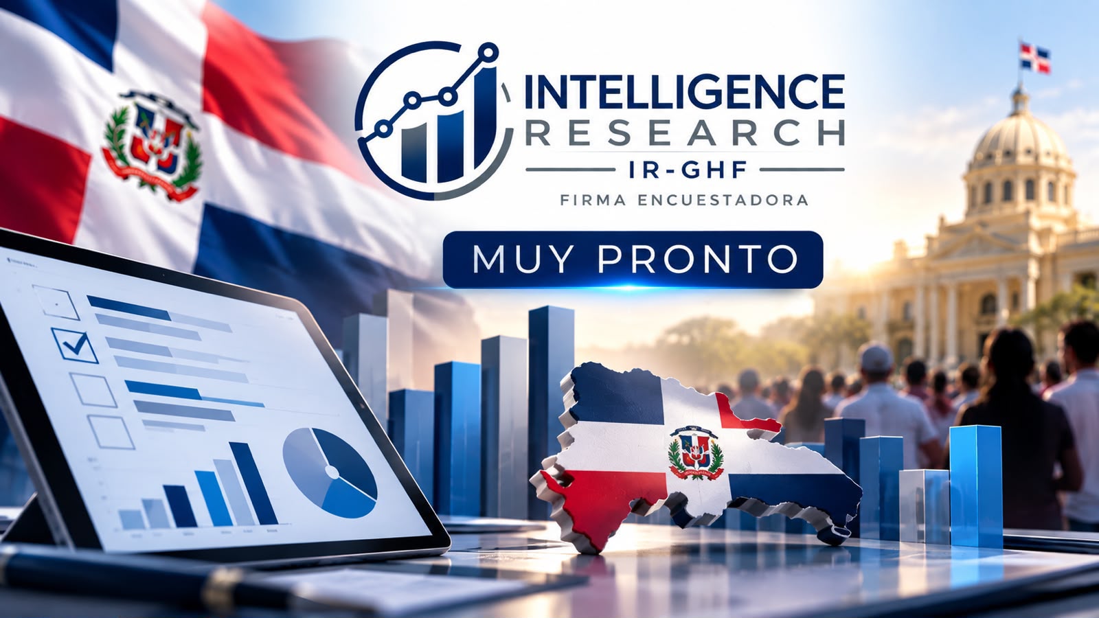 Intelligence Research se prepara para presentar su primera gran encuesta nacional con datos confiables respaldados por una metodología moderna y certera