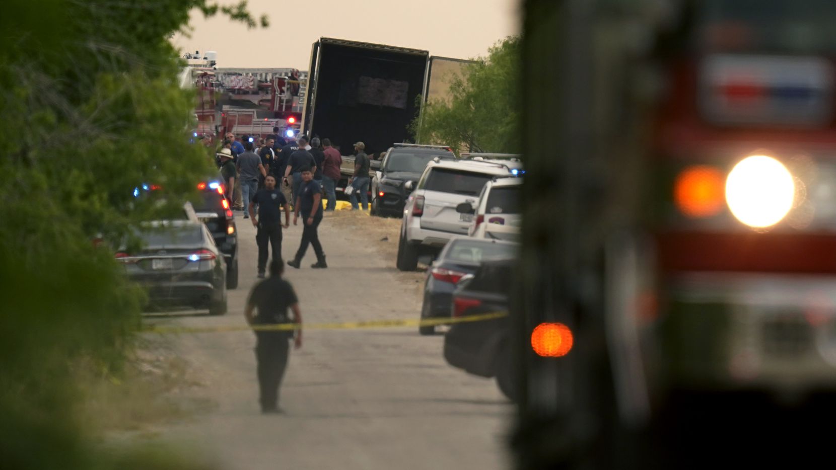 De los 50 cadáveres, 22 correspondían a ciudadanos mexicanos. Foto: Dallas Morning News