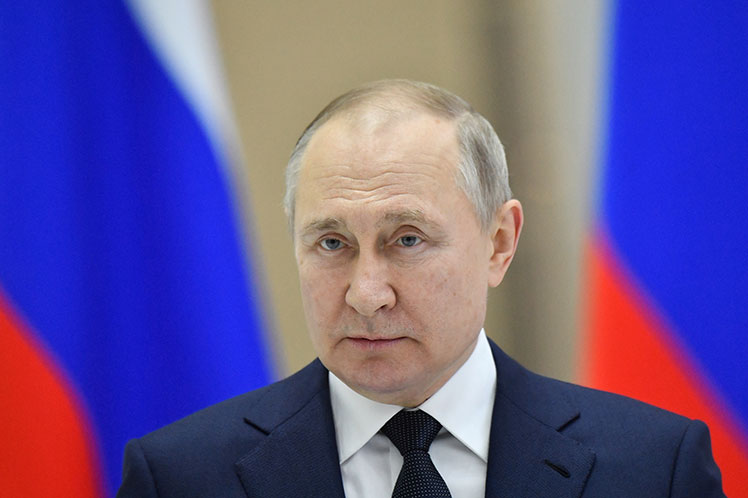 Vladimir Putin, presidente de Rusia. Foto: Prensa Latina