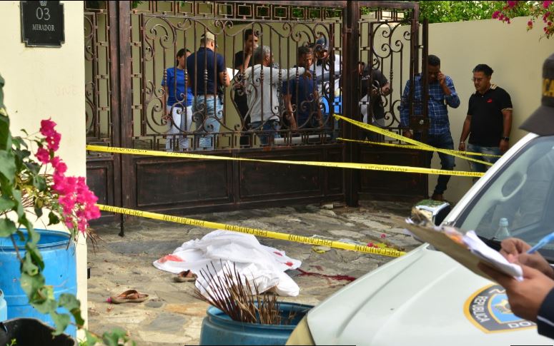 Según informes preliminares, el jurista fue impactado con más de diez disparos. Foto: El Caribe