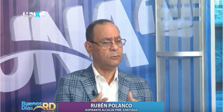 Rubén Polanco programa Buenos Días RD del canal Luna TV Canal