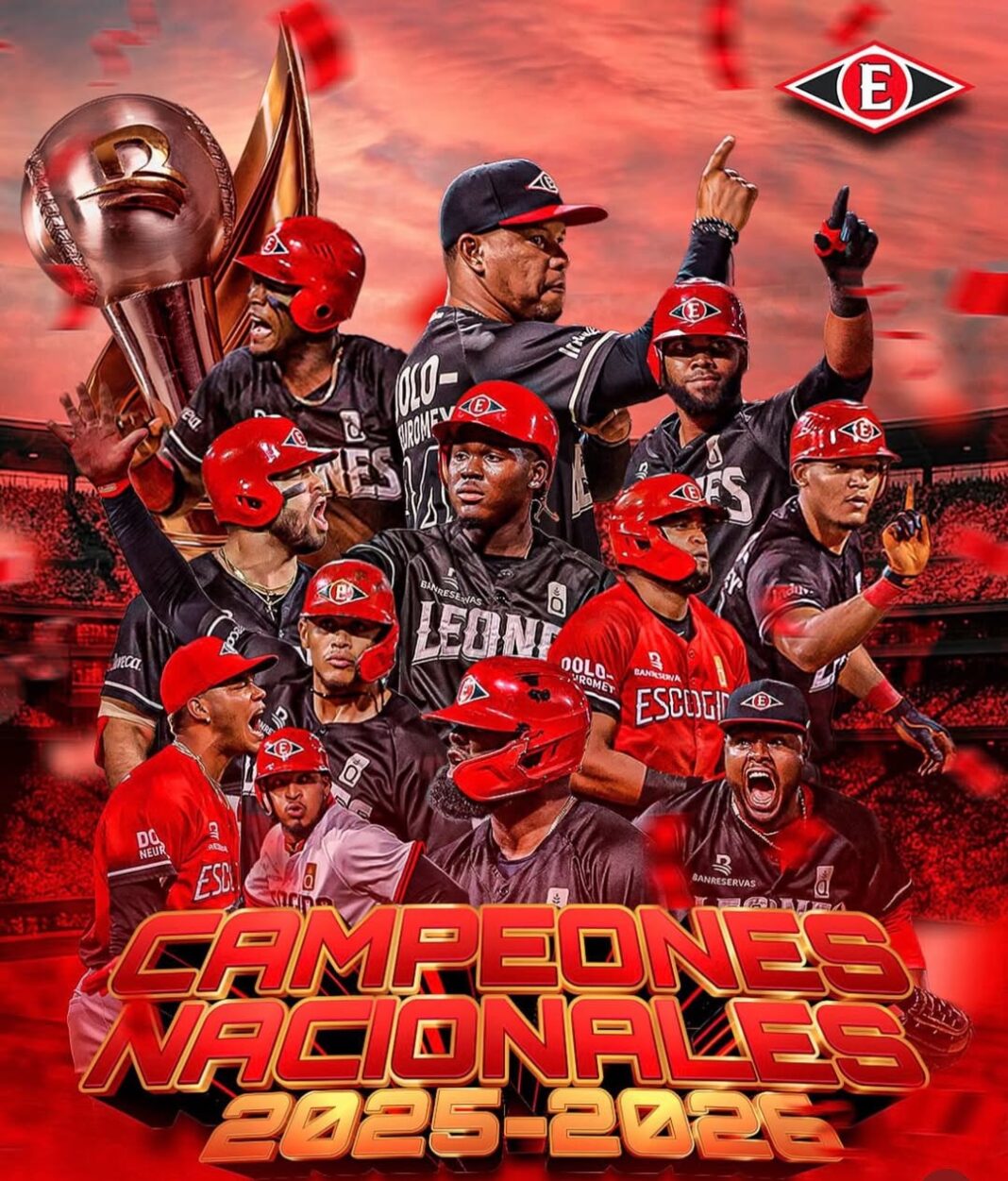 Leones del Escogido se coronan campeones del beisbol dominicano temporada 2025-2026